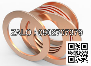 Gioăng Đệm Bằng Đồng 8x15x15