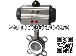 Van bướm INOX điều khiển khí nén Kosaplus DN500