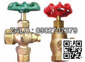 Van góc đồng JIS16K DN1/8