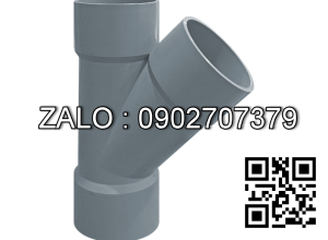 Y PVC phi 114