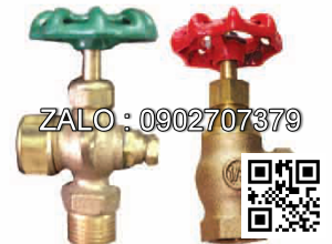 Van góc đồng JIS5K DN1/8