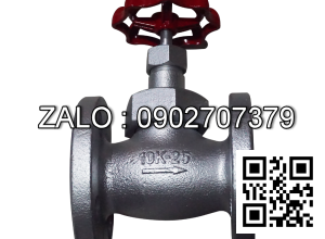 Van cầu ( hơi ) gang mặt bích Arita - Malaysia DN150