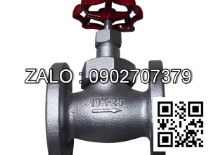 Van cầu ( hơi ) gang mặt bích DN22