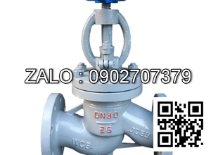 Van cầu ( hơi ) thép mặt bích DN125