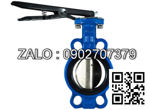 Van bướm tay gạt Inox 201 DN80