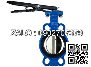 Van bướm tay gạt Inox 201 DN250