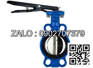 Van bướm tay gạt Inox 201 DN4