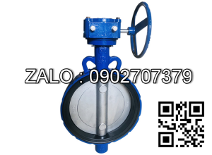 Van bướm tay quay Inox 201 DN15