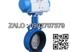 Van bướm điều khiển khí nén Inox 316 DN16