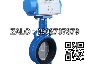 Van bướm điều khiển khí nén Inox 201 DN15