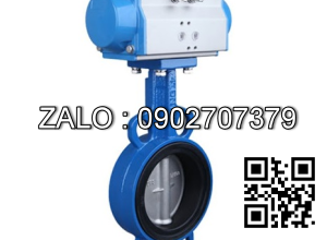 Van bướm điều khiển khí nén Inox 201 DN125