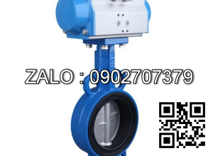 Van bướm điều khiển khí nén Inox 201 DN16