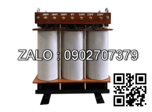 Biến áp tự ngẫu 3P trần 380V/660V-690V 70KVA - Dây Đồng - Nhản hiệu : SANSHUN
