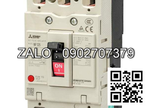 CB khối chống giật Mitsubishi NV125-HV 3P 60A 50kA 30mA