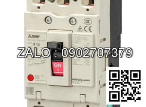 CB khối chống giật Mitsubishi NV125-HV 3P 20A 50kA 1.2.500mA