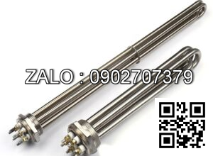 Điện trở DN50 30cm 380V 9KW inox 304