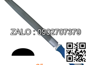 Dũa bán nguyệt E0014-BW-08