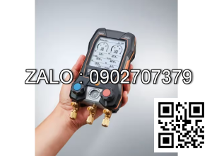 Bộ đồng hồ đo áp suất gas lạnh Testo 550s 0564 5503 (Smart Kit với ống nạp)