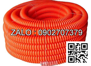 Ống luồn dây điện tròn màu cam PVC D16