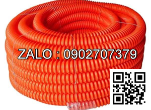 Ống luồn dây điện tròn màu cam PVC D20