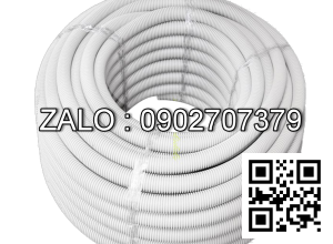 Ống luồn dây điện tròn màu trắng PVC D20