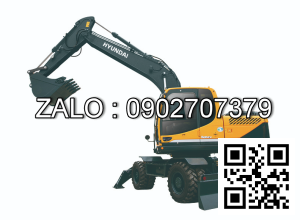 Máy xúc đào bánh lốp R140W-7