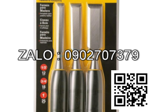 Bộ đục gỗ Stanley 3 chiếc 7-3/4