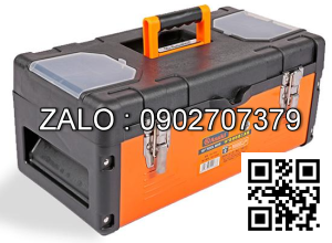 Thùng đồ nghề bằng nhựa đáy sắt
Asaki 450x230x200mm AK-9966