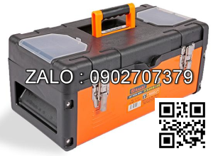 Thùng đồ nghề bằng nhựa đáy sắt
Asaki 360x170x180mm AK-9964