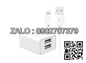 Bộ Sạc Nhanh Lightning 3.0A Lanex 03CL- 1m