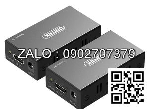 Bộ Nối Dài HDMI 60m To Lan Unitek V100A