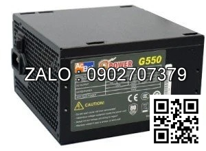 Nguồn Acbel G550W I - Power Fan 12 Chính Hãng (4 + 4 Pin, 6 Pin)