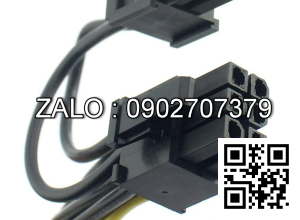 Jack Nguồn 8 Pin --> 2 Đầu 8 Pin (6+2) Vga