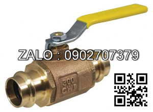 Van bi đồng không ren nối ống 2 ngã DN65