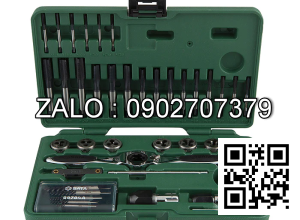 Bộ khuôn tạo ren taro HSS 40 chi tiết SATA 50451