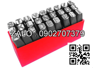 Bộ đóng chữ xuôi 6mm hiệu YC model YC-601-6.0