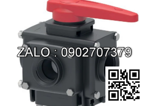 Van bi Inox ren trong ỏ giữa 5 ngã DN65