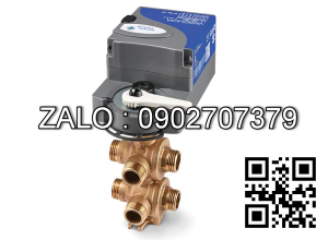 Van bi Inox ren ngoài ỏ giữa 6 ngã DN40