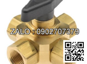 Van bi nhựa PVC lắp ren 5 ngã DN65