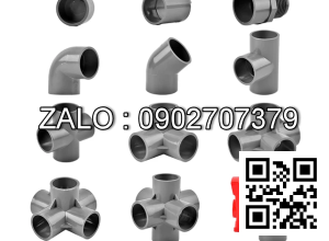 Van bi nhựa PVC 5 ngã DN65
