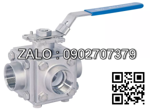 Van bi nhựa PVC ren trong 5 ngã DN65