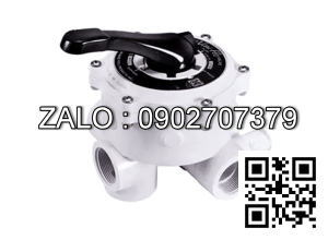 Van bi nhựa PVC ren trong và ren ngoài 4 ngã DN30