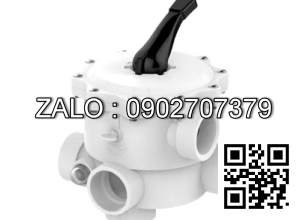 Van bi nhựa PVC ren trong và ren ngoài 4 ngã DN80