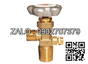 Van thau 3 ngã ren ngoài 2 khóa đầu nối ống DN10