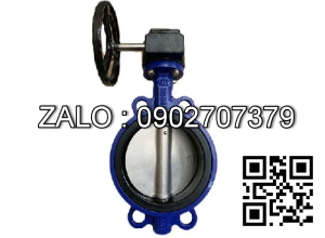 Van bướm gang tay quay DN400