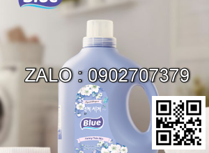 Thùng 8 bịch Nước giặt blue 2 kg