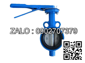 Van bướm nhôm tay gạt DN125