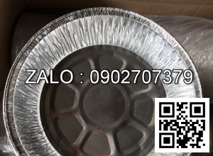 Thùng 1000 cái chén giấy bạc nhôm size 18cm (Kiện 5 thùng)