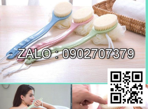 Bàn chải tắm chà lưng 2 đầu (Kiện 240 cái)