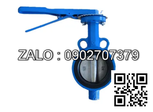 Van bướm nhôm tay gạt DN2-1/2